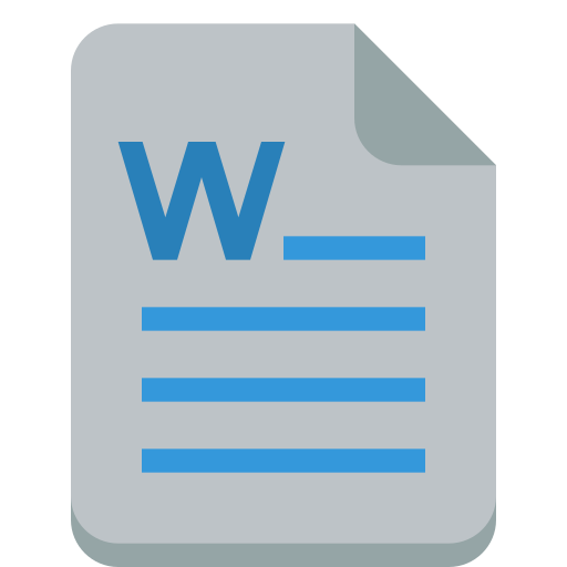 Word, file icon