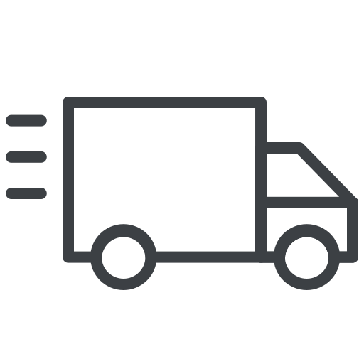 Shipping, transportation, delivery, truck, online, ecommerce, vehicle icon