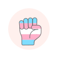 Fist,Flag,Hand,Transgender