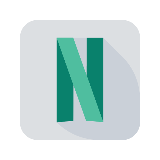 Netflix, network, online, multimedia, streaming, stream, logo icon