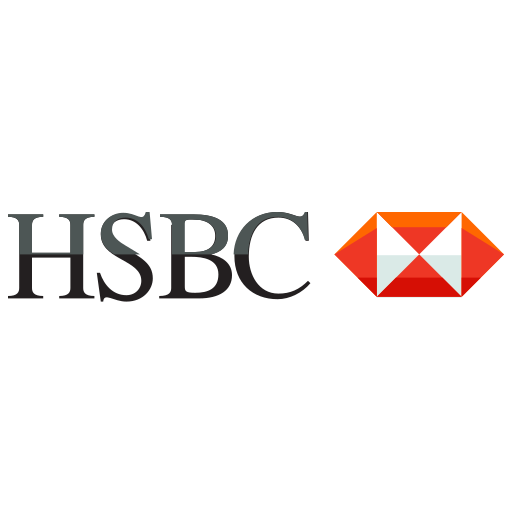 Bank, finance, hsbc, logo icon