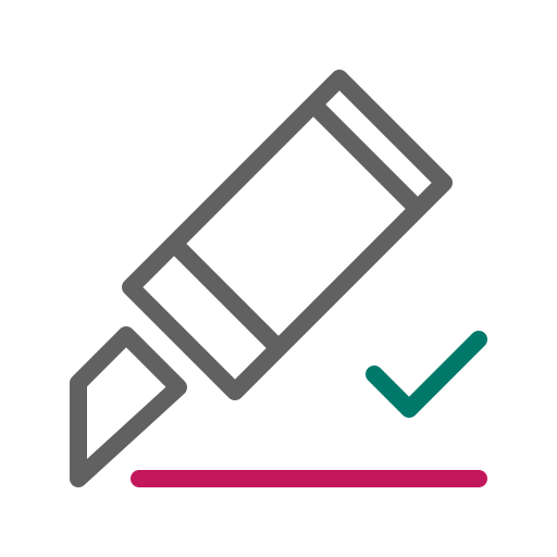 Boardmarker, marker, school, office icon