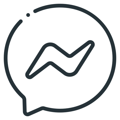 Facebook, logo, messenger icon