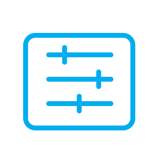 Adjust, installation, options, preferences, settings, tuning icon