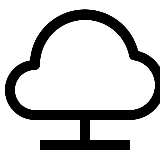 Network, app, object, cloud, essential, ux icon