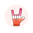 Flag,Hand,Lesbian,Rock