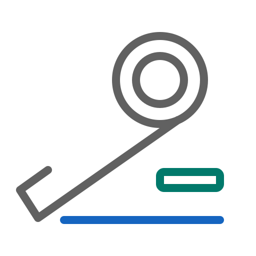 Masking, tape, education, school, office icon