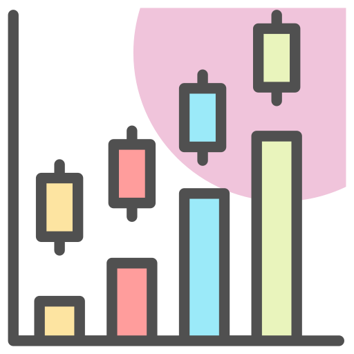 Bar, chart, graph, report icon