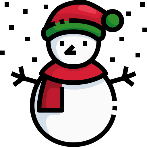 Snowman, christmas, xmas, winter, snow icon