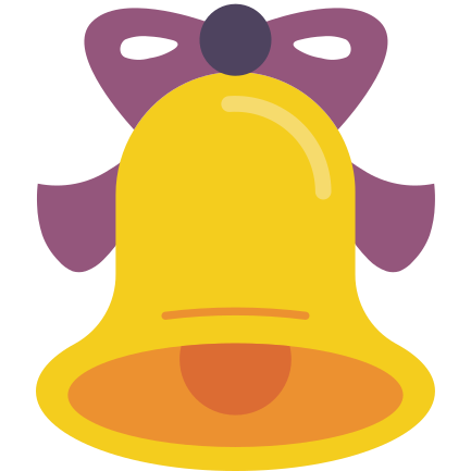 Bell, christmas, xmas icon