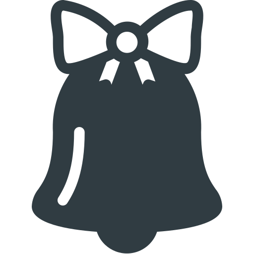 Bell, christmas, sound icon