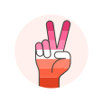 Flag,Hand,Lesbian,Peace
