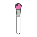 Cosmetics,Beauty,Makeup,Colors,Brush,Handle