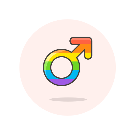Lgbtq, male icon