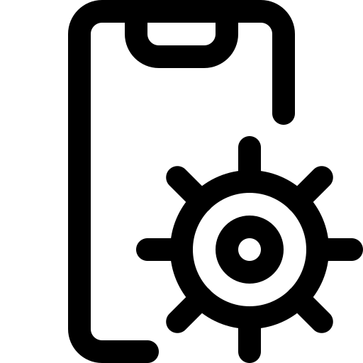 Basic, phone, app, ux icon