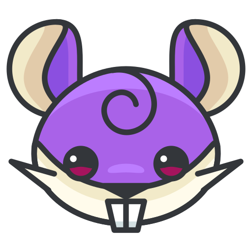 Game, go, play, pokemon, rattata icon