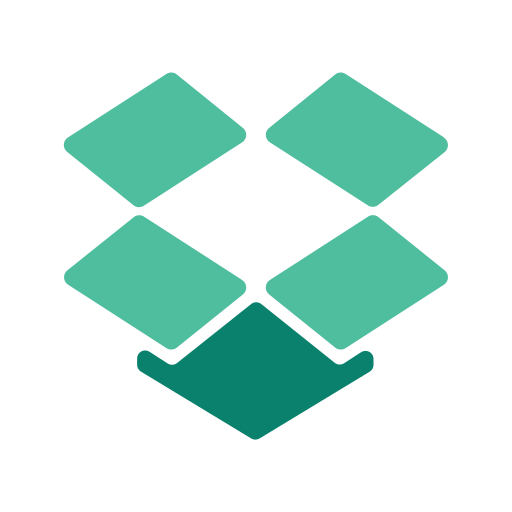 Dropbox, network, online, storage, cloud, application, logo icon