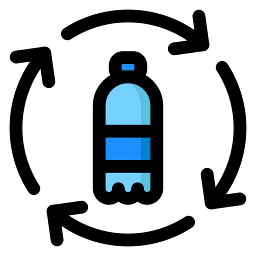 Bottle, plastic, recycle, recycling icon