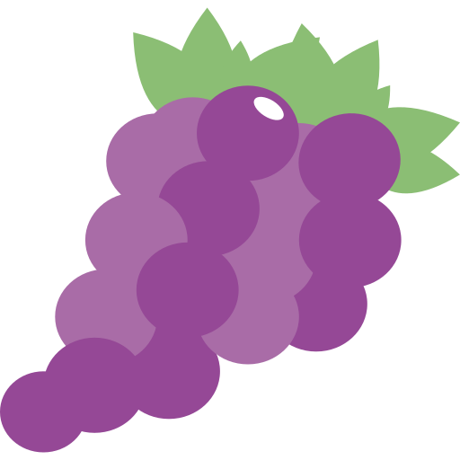 Fruit, grape icon