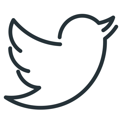 Bird, logo, twitter icon