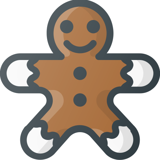 Christmas, cookie, gingerbread, sweet icon