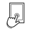 Handheld Devices and Hand Gestures icon 64x64