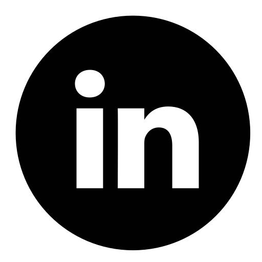 Circle, linkedin icon