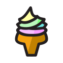 Cone,Cream,Dessert,Ice,Snack