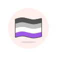 Asexual,Flag,Wave