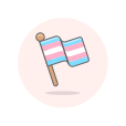 Flag,Stick,Transgender