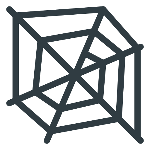 Cobweb, halloween icon