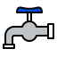 Hand washing (filled) icon 64x64