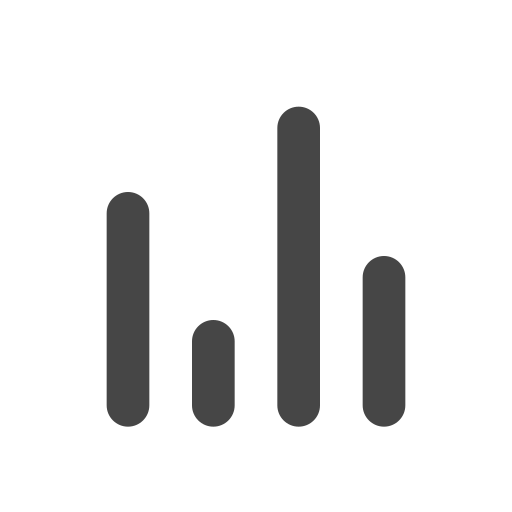 Audio, equalizer, music, volume, media, multimedia, signal icon