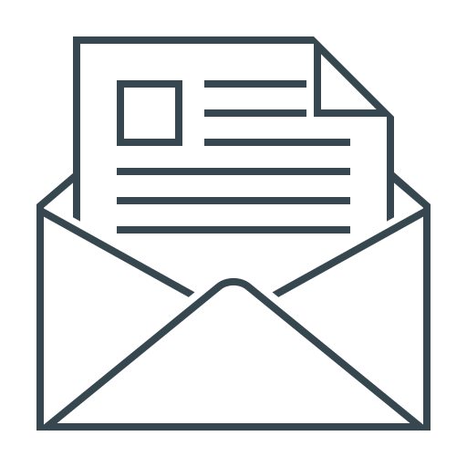 Emailer, letter, email, envelope, mail, message icon