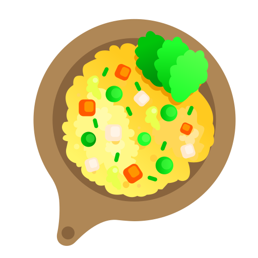 Cooking, food, fried, rice icon