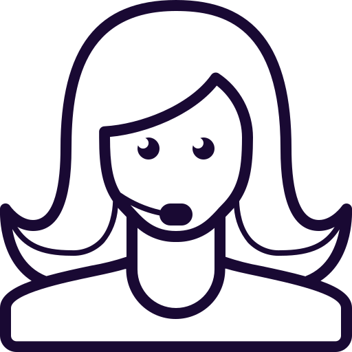 Avatar, call, mobile, operator, service, support icon