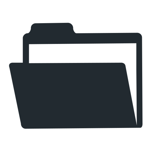Document, extension, file, files, folder icon