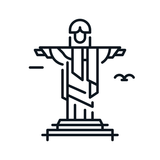 Brazil, building, christ, landmark, redeemer, statue, the icon