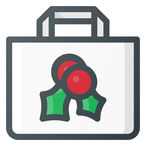 Bag, christmas, shopping, xmas icon
