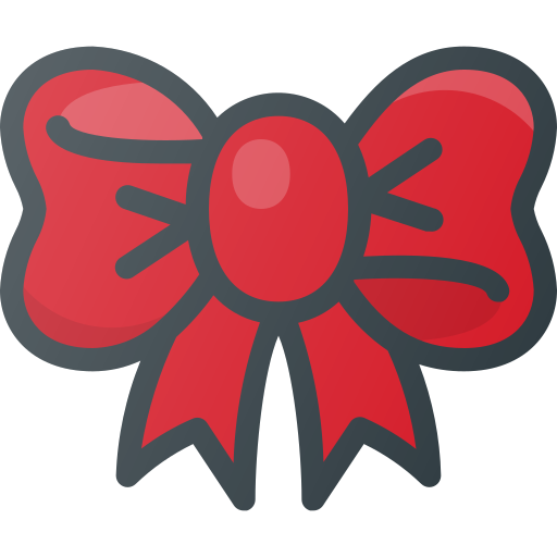 Bow, christmas, gift, ornament, present icon