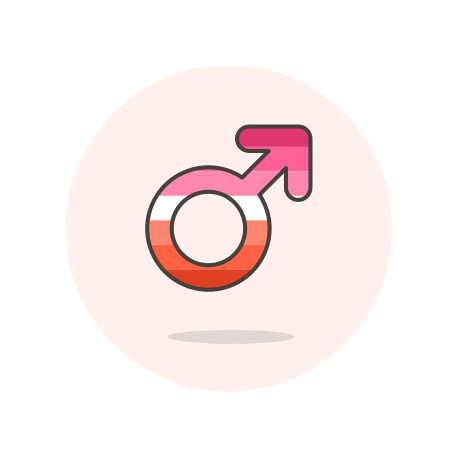Lesbian, male icon