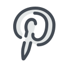Pinterest,Social,Logo,Visual,Web ok 