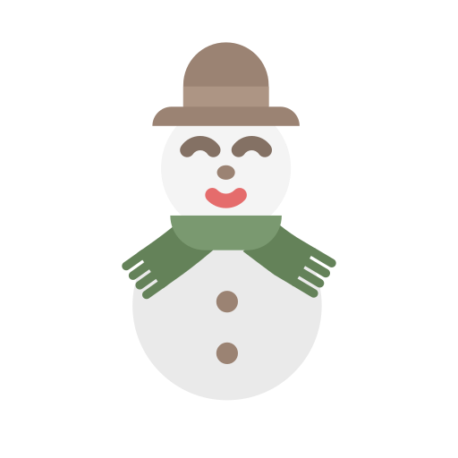 Christmas, snow, snowman, winter icon