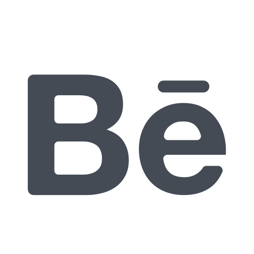 Behance, logo, social icon