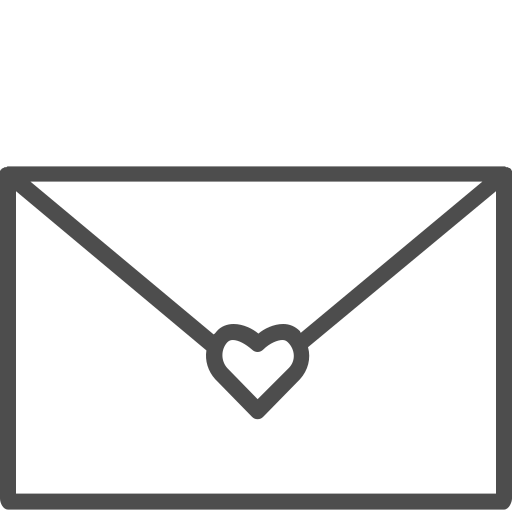 Envelope, letter, valenticons, valentine, valentines icon