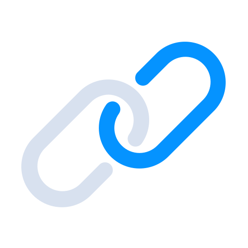 Chain, connect, hyper, internet, link, security, web icon