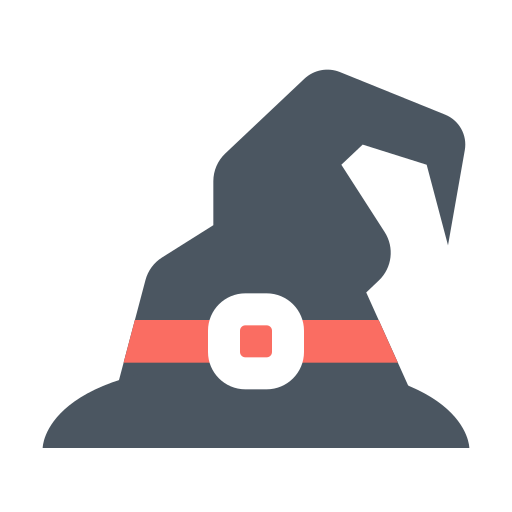 Cap, hat, witch, wizard icon