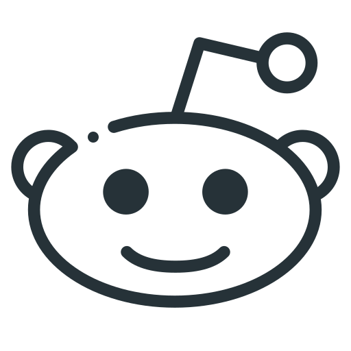 Logo, reddit, robot icon