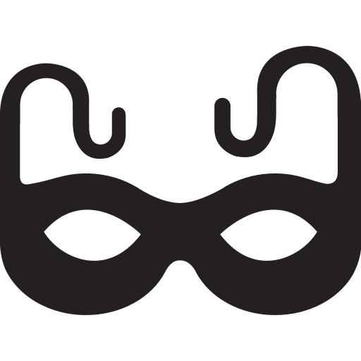 Costumes, carnival, costume, halloween, mask icon