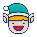 Elf,Emoji,Emoticon,Happy,Smile,Smiley